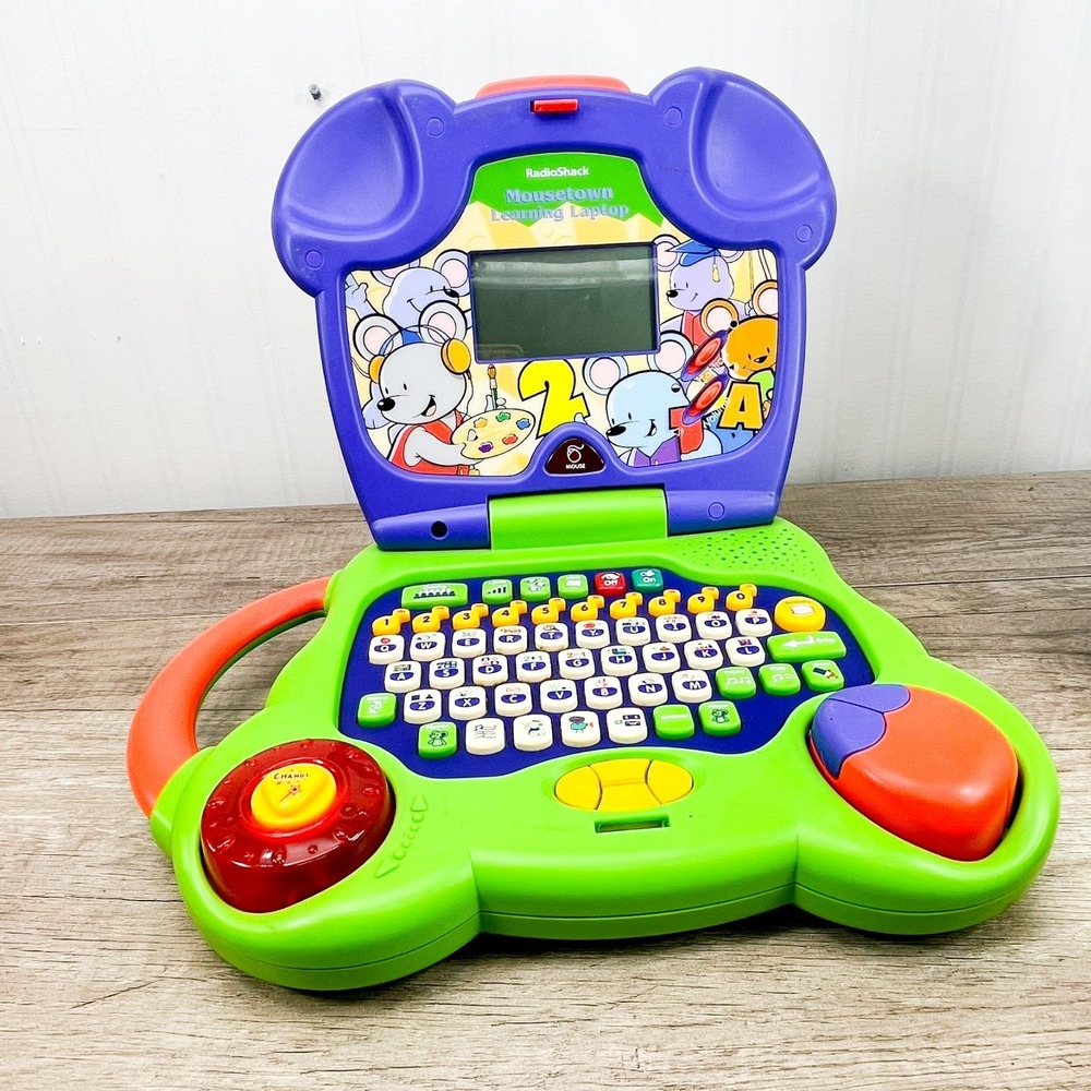 RadioShack MouseTown Learning Laptop Vintage - Works Great!‎